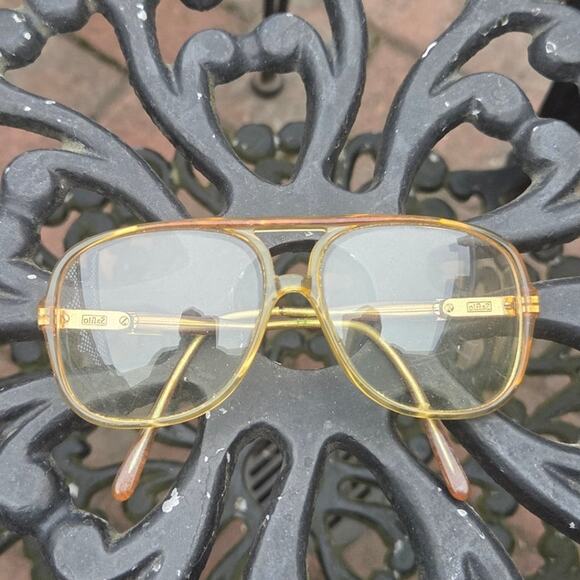 Vintage Safilo Elasta 1030 (FRAMES ONLY) Brown - Picture 1 of 6